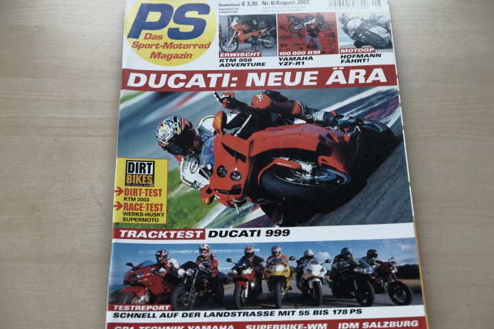 Deckblatt PS Sport Motorrad (08/2002)